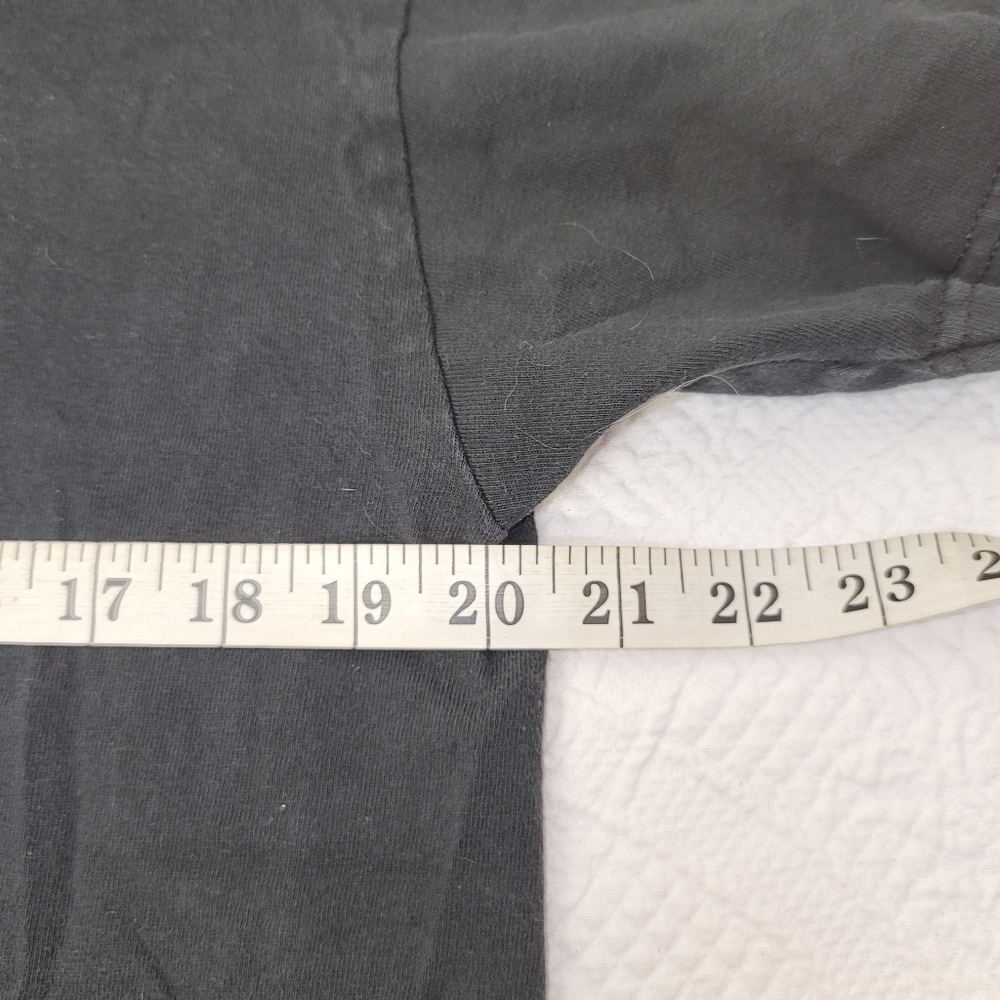 3/625. Alstyle Short Sleeve T-Shirt Black Sz L - Picture 3 of 8